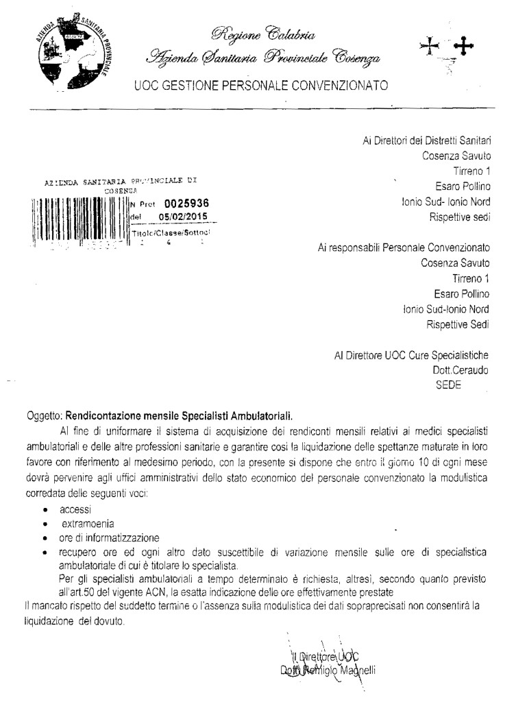 Comunicazione Magnelli